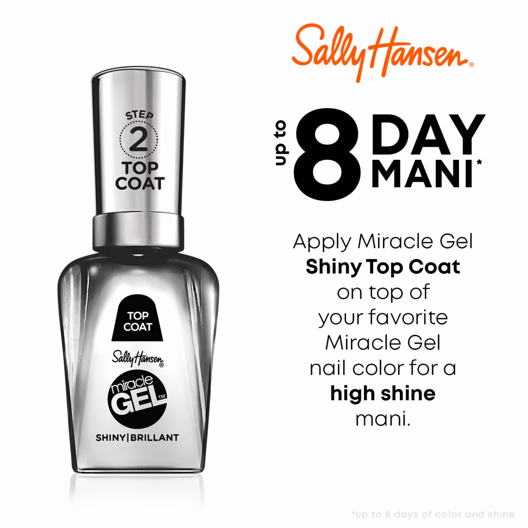 Sally Hansen  Miracle Gel Nail Polish Shiny Top Coat