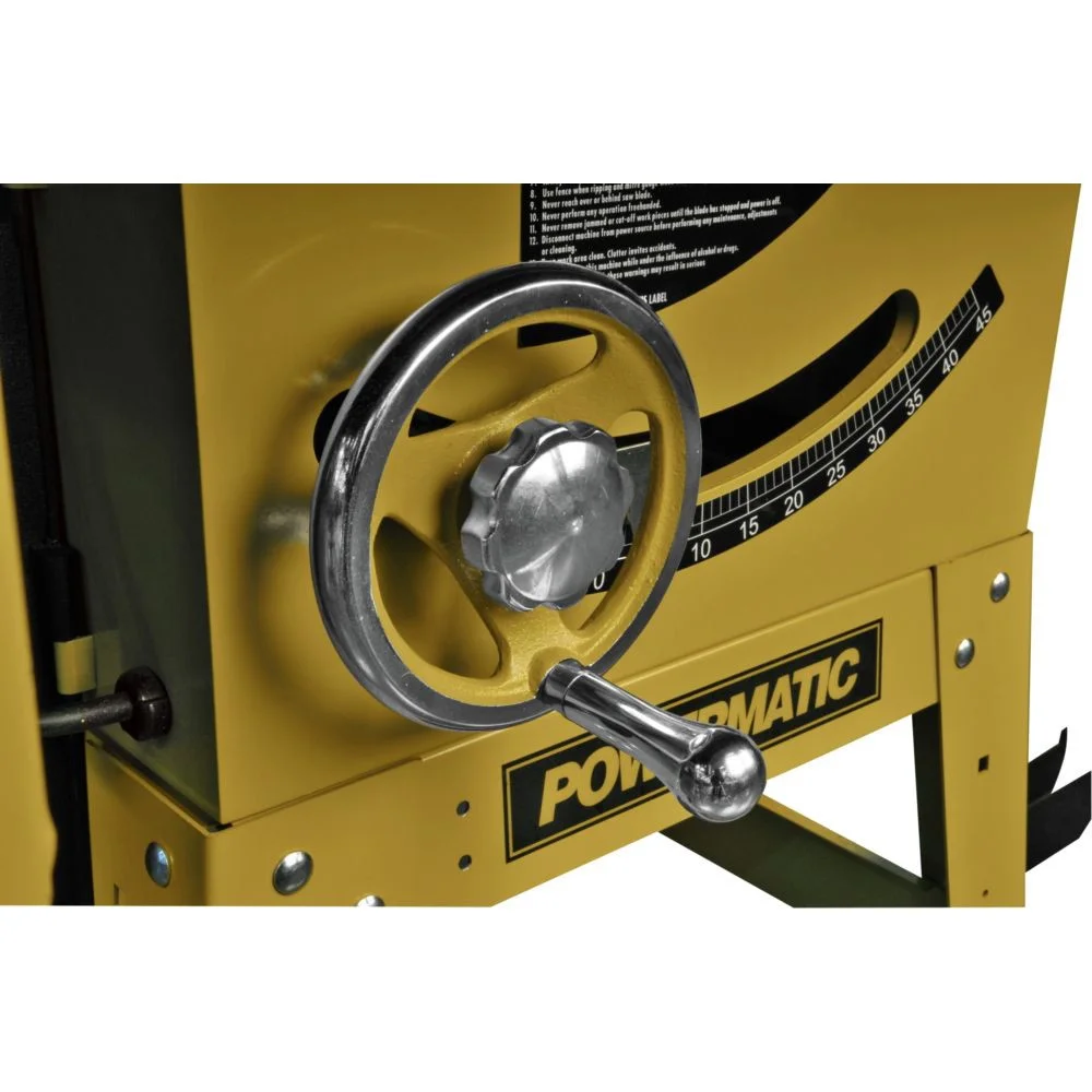 Powermatic PM9-1791229K 1-3/4 HP 10 in. Single Phase Left Tilt Table Saw with 30 in. Accu-Fence and Riving Knife