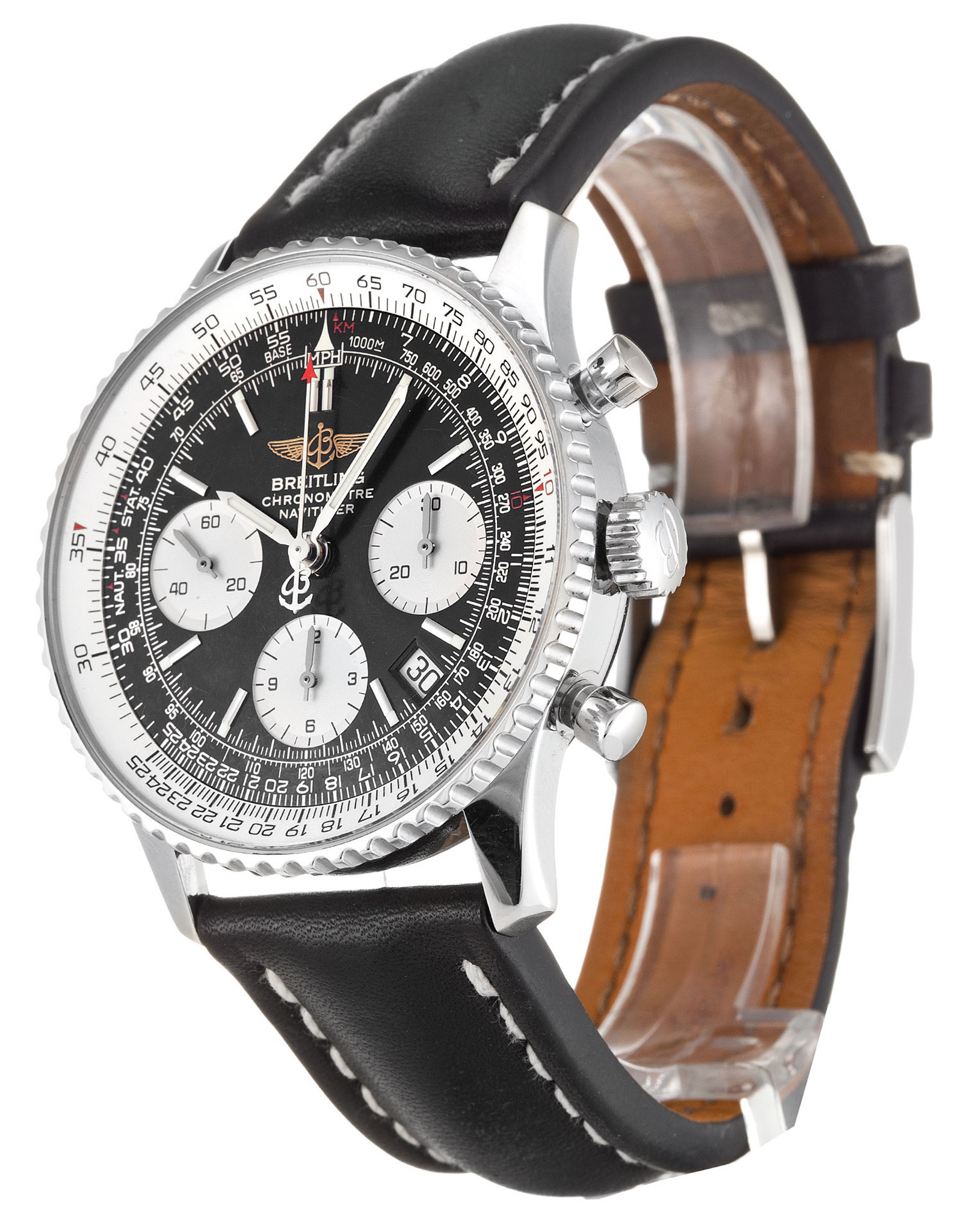 Replica Breitling Navitimer Black Dial Stick Markers A23322