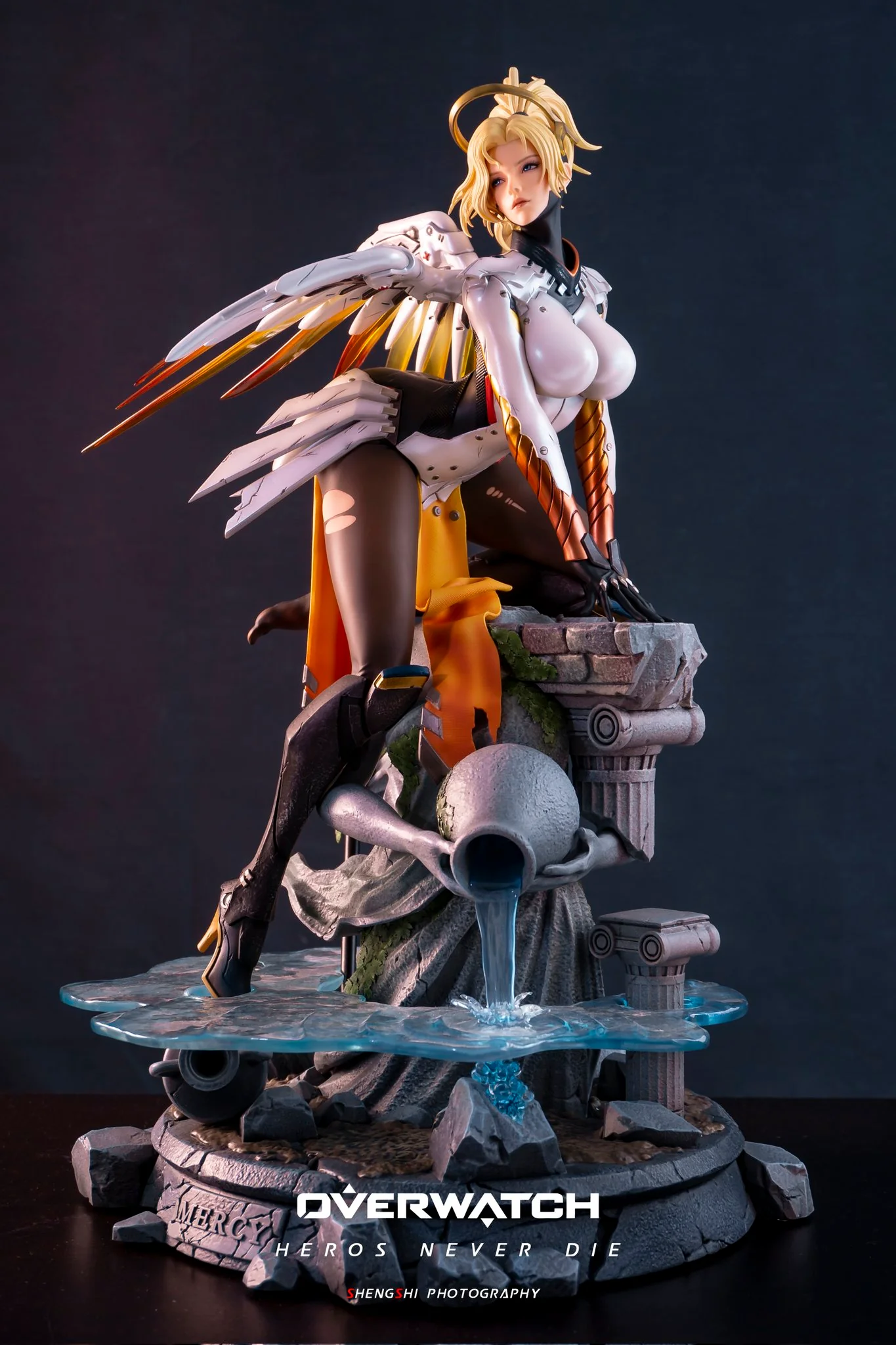 Overwatch - Mercy | 1:4 Resin Statue | von Hummingbird Studio