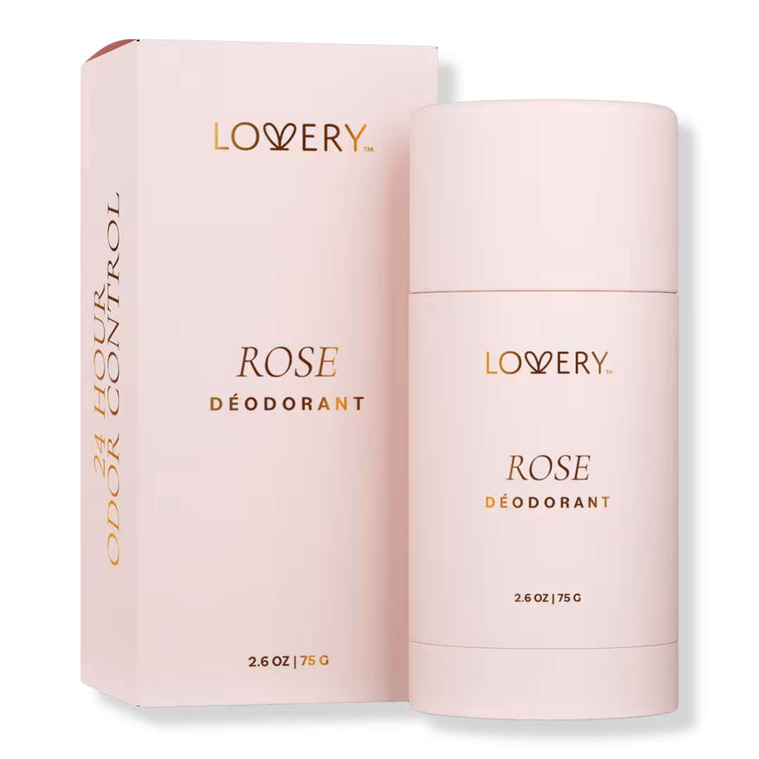 Lovery  Rose Aluminum-Free Deodorant Stick