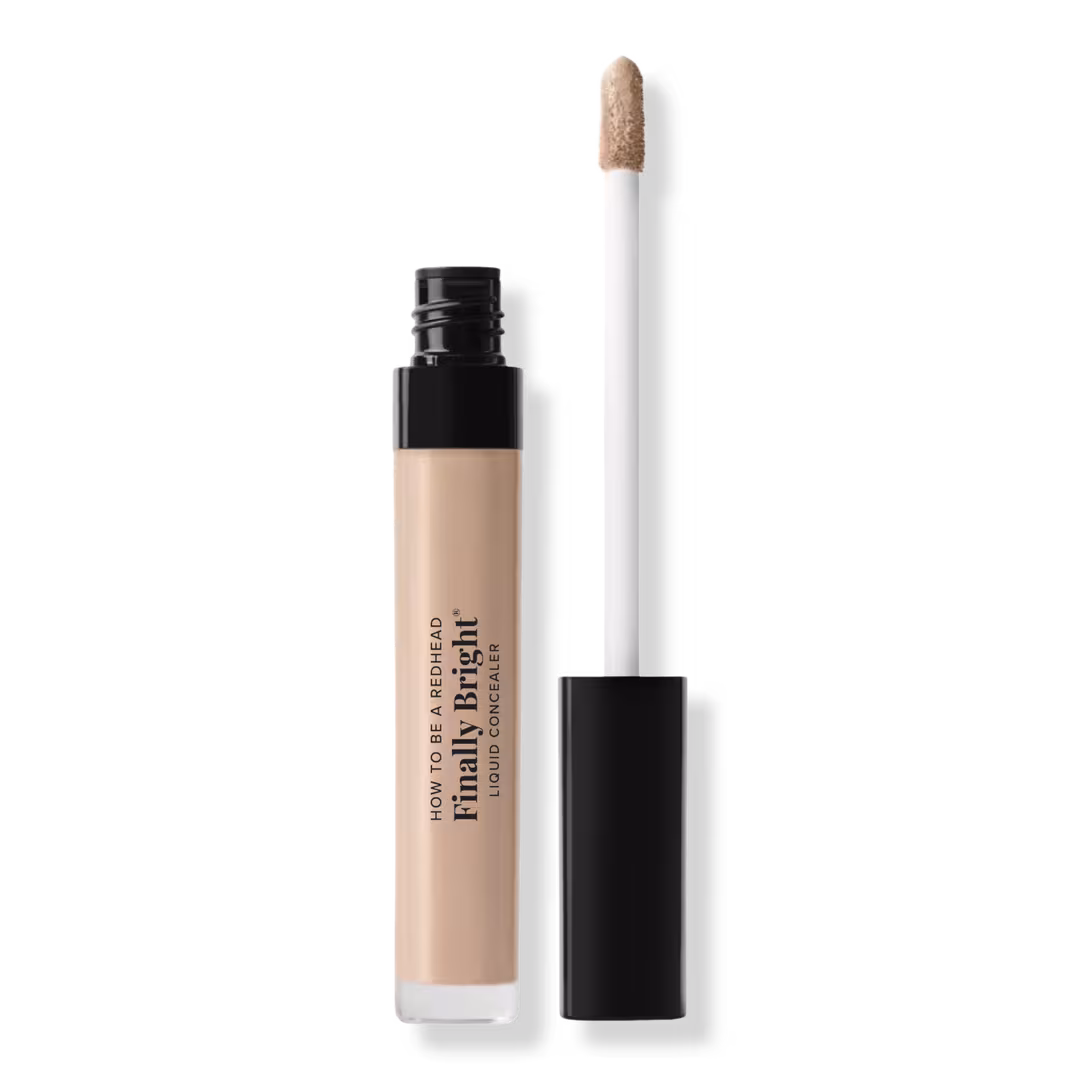 How To Be A Redhead  Finally Bright Liquid Concealer