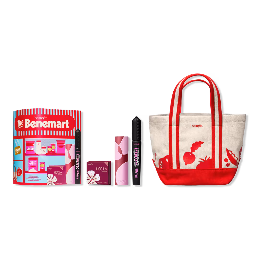 Benefit Cosmetics  The Benemart Lash & Cheek Trio Mascara, Blush & Bronzer Makeup Gift Set