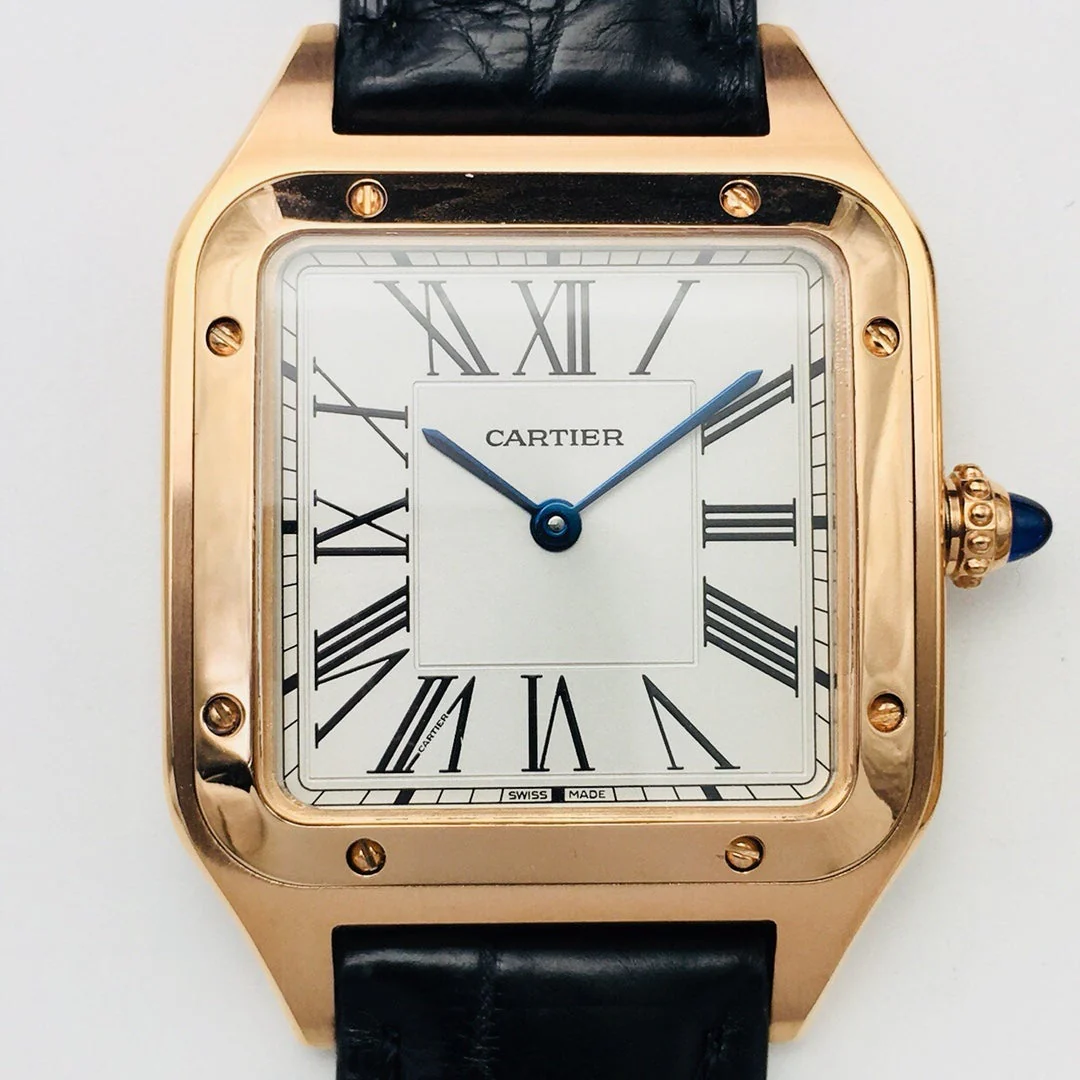 Cartier Watch SANTOS DUMONT QUARTZ GOLD CASE