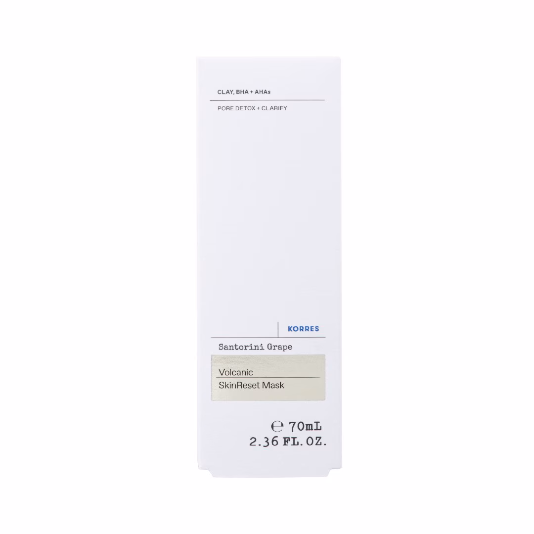 SANTORINI GRAPE Hautverfeinernde Maske mit Vulkansand