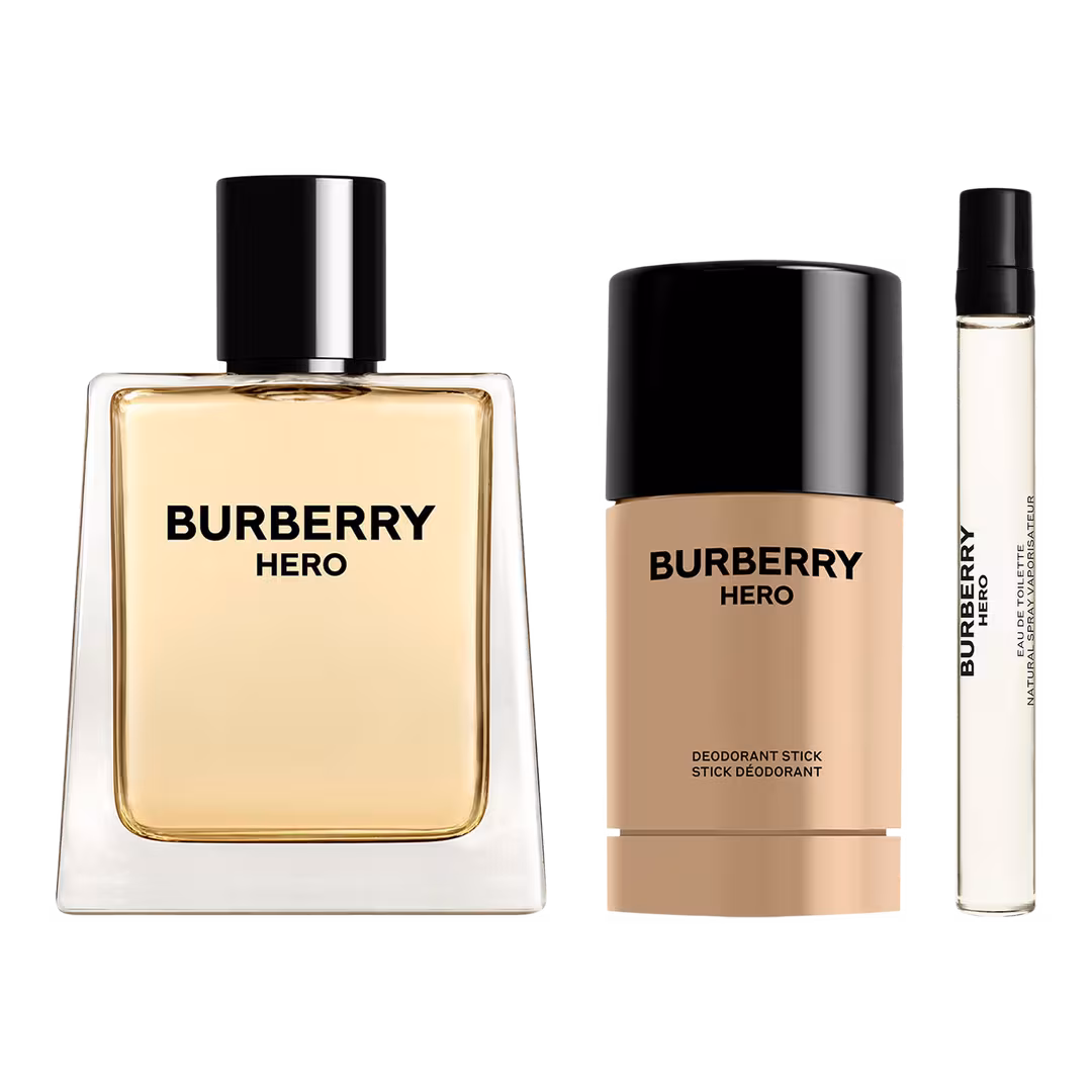 Burberry  Hero Eau de Toilette and Deodorant 3-Piece Cologne Gift Set