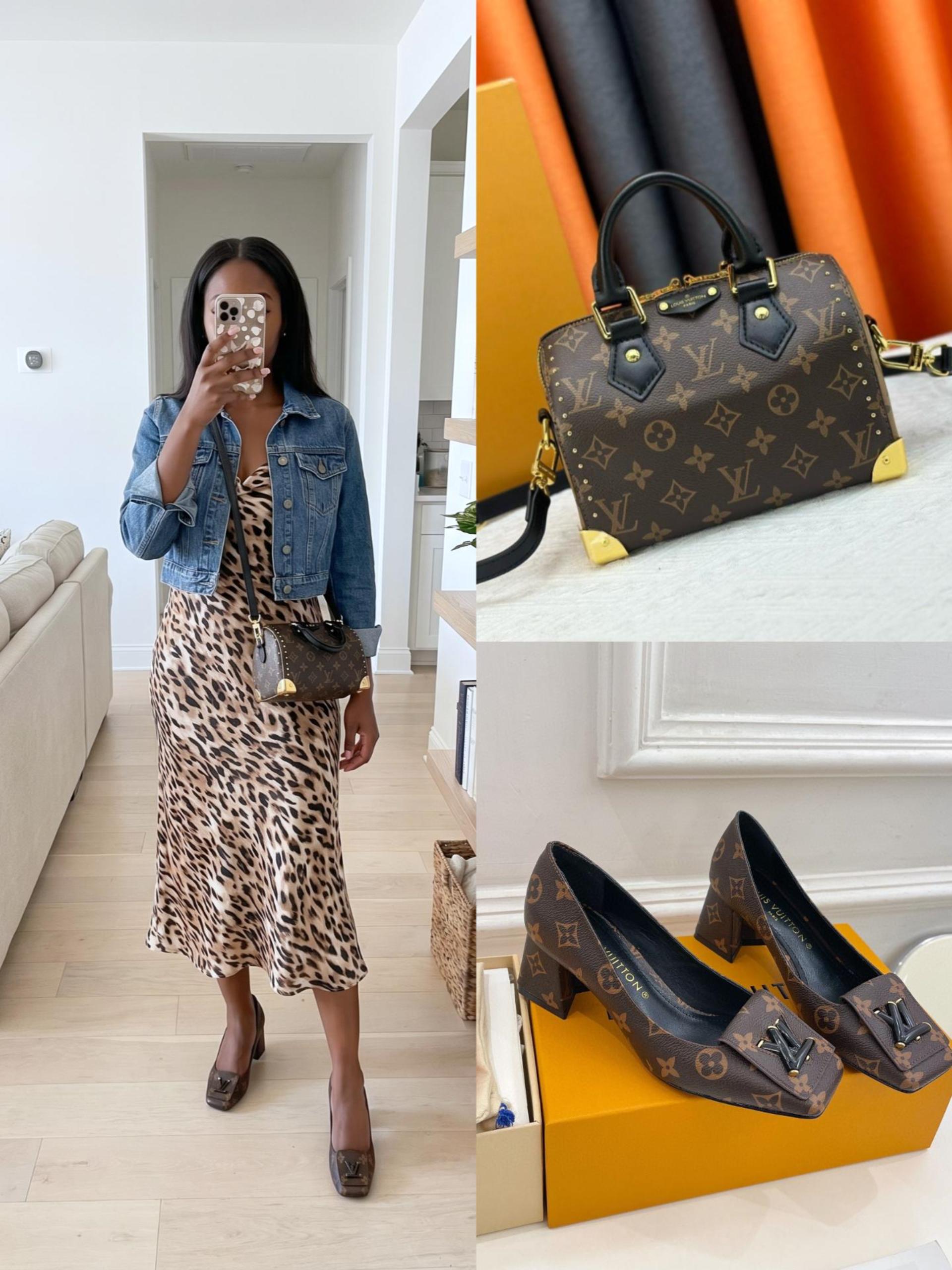 LV Shoes & Bag Set