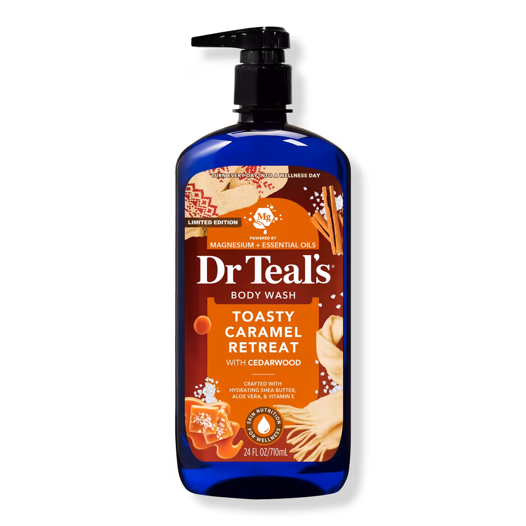 Dr Teal's  Toasty Caramel Body Wash with Pure Epsom Salt