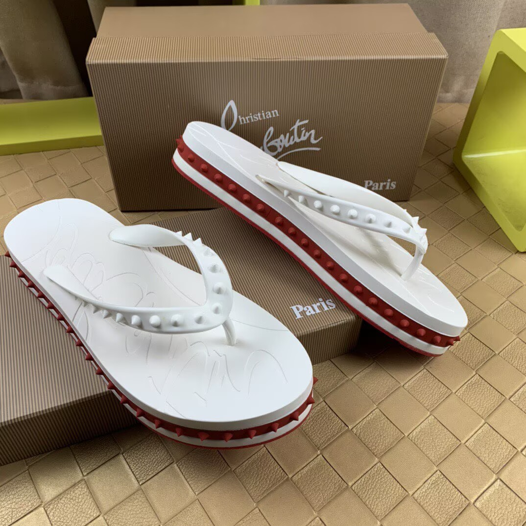 CHRISTIAN LOUBOUTIN SLIPPERS - CCSHOES