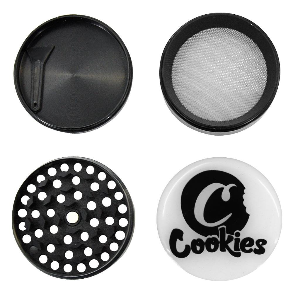 Cookies Zinc Alloy 4 Layer Herb Grinder