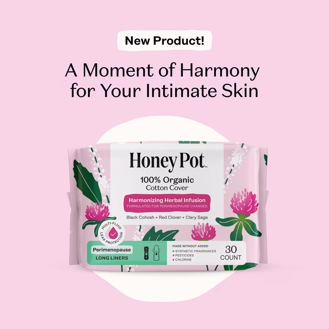 Honey Pot  Peri-menopause Long Liner