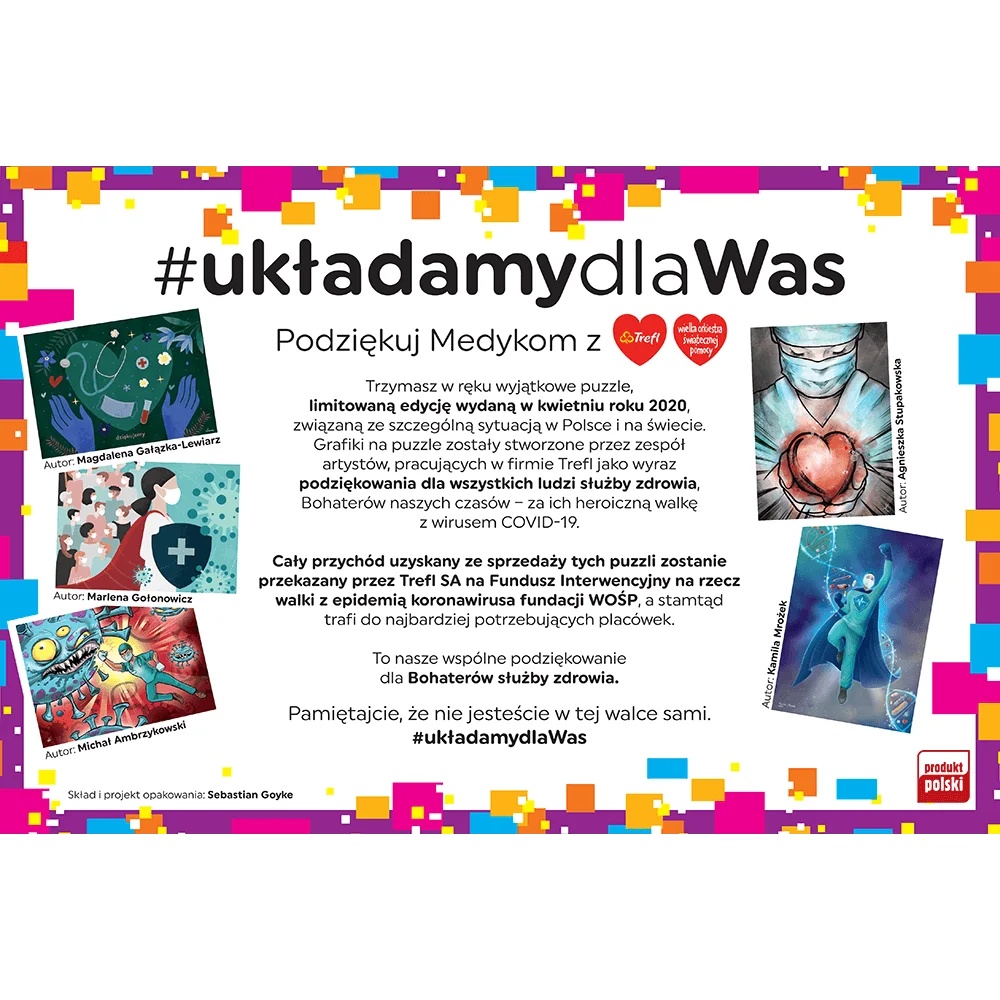 Puzzle 1000 El. Układamy Dla Was