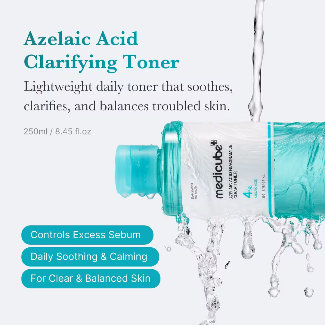 medicube  Azelaic Acid Niacinamide Clarifying Toner