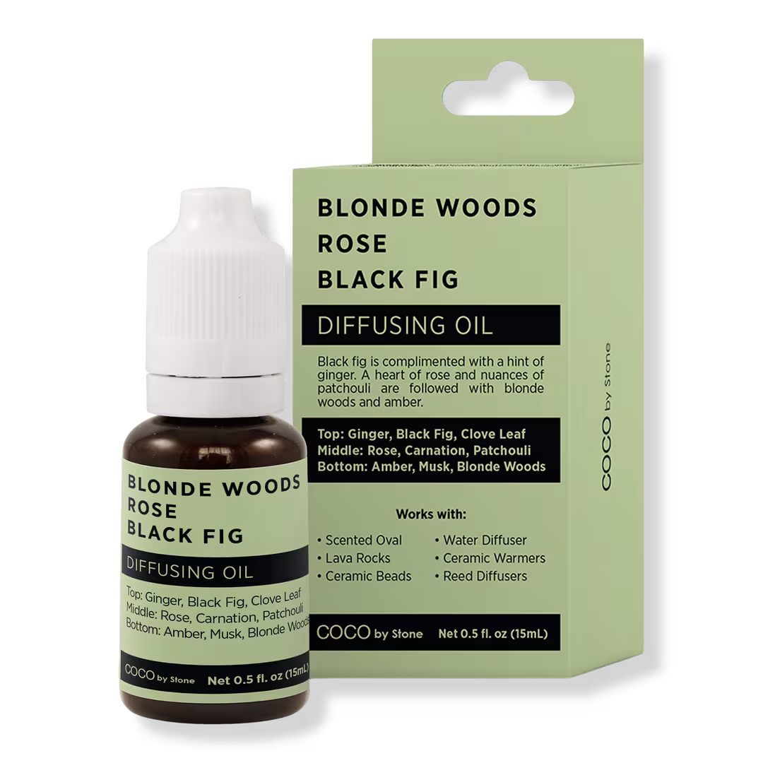 COCO by Stone  Blonde Woods Rose Black Fig Diffusing Oil
