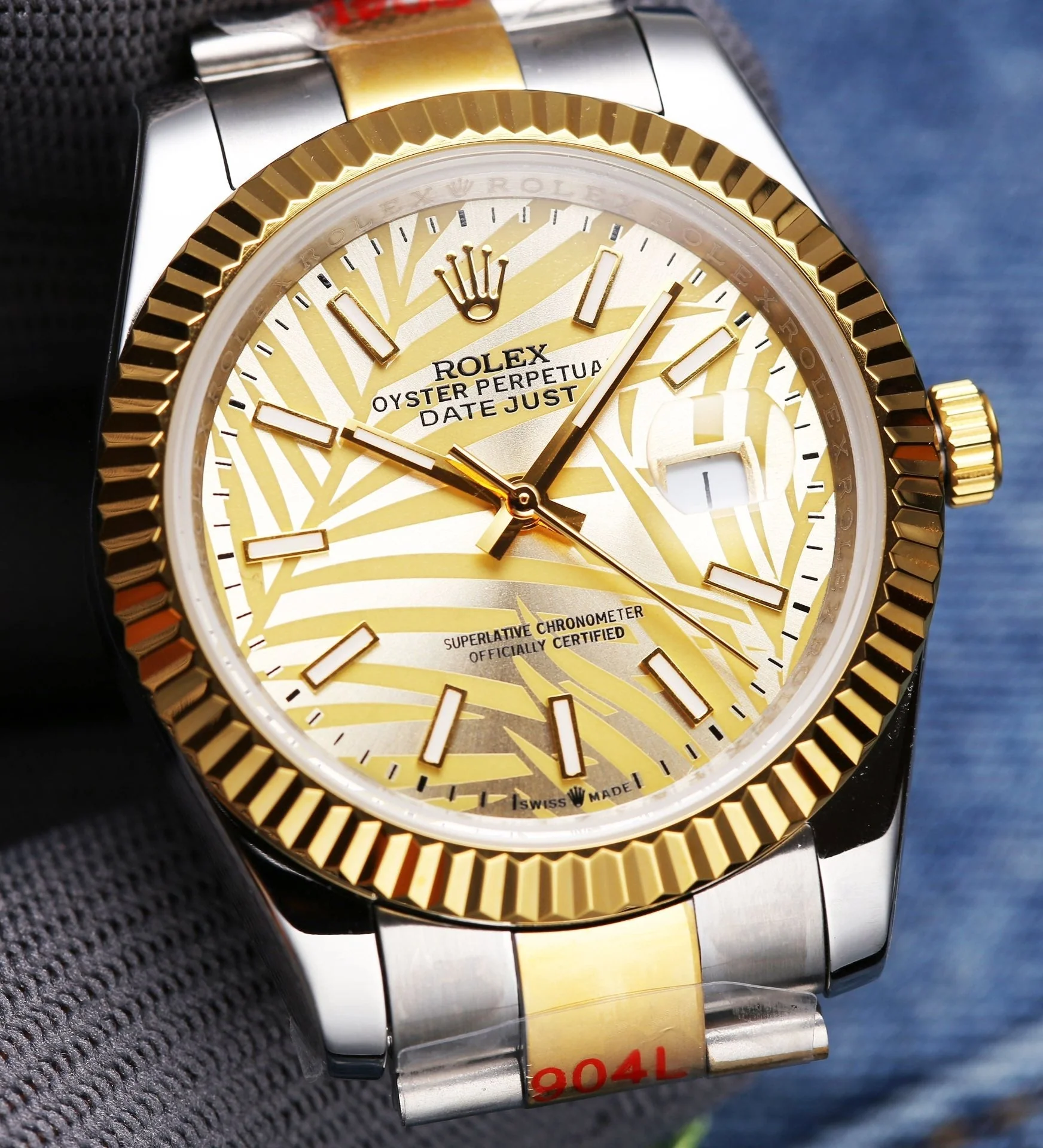 Rolex Watch Datejust 41mm Gold Silver