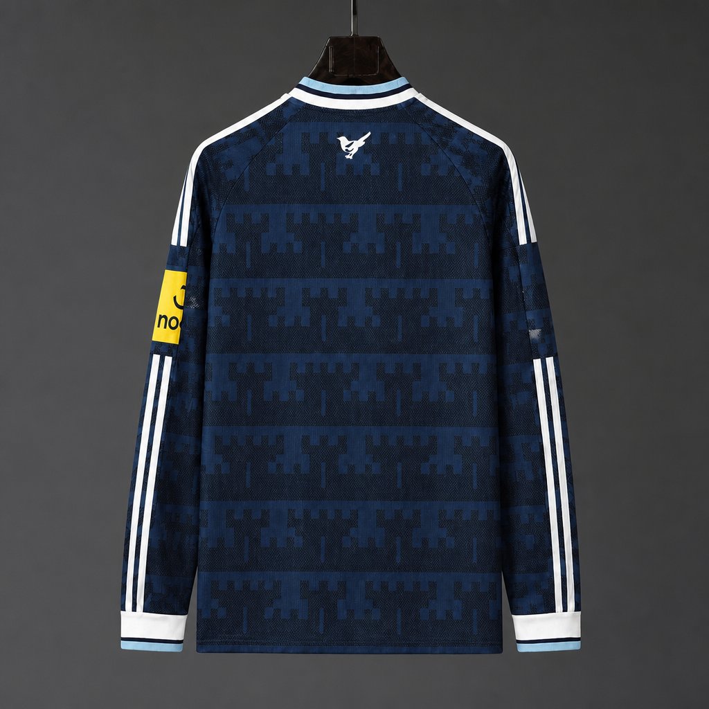 2026/2027 Newcastle United Away Long-sleeved Football Shirt (Fans version）