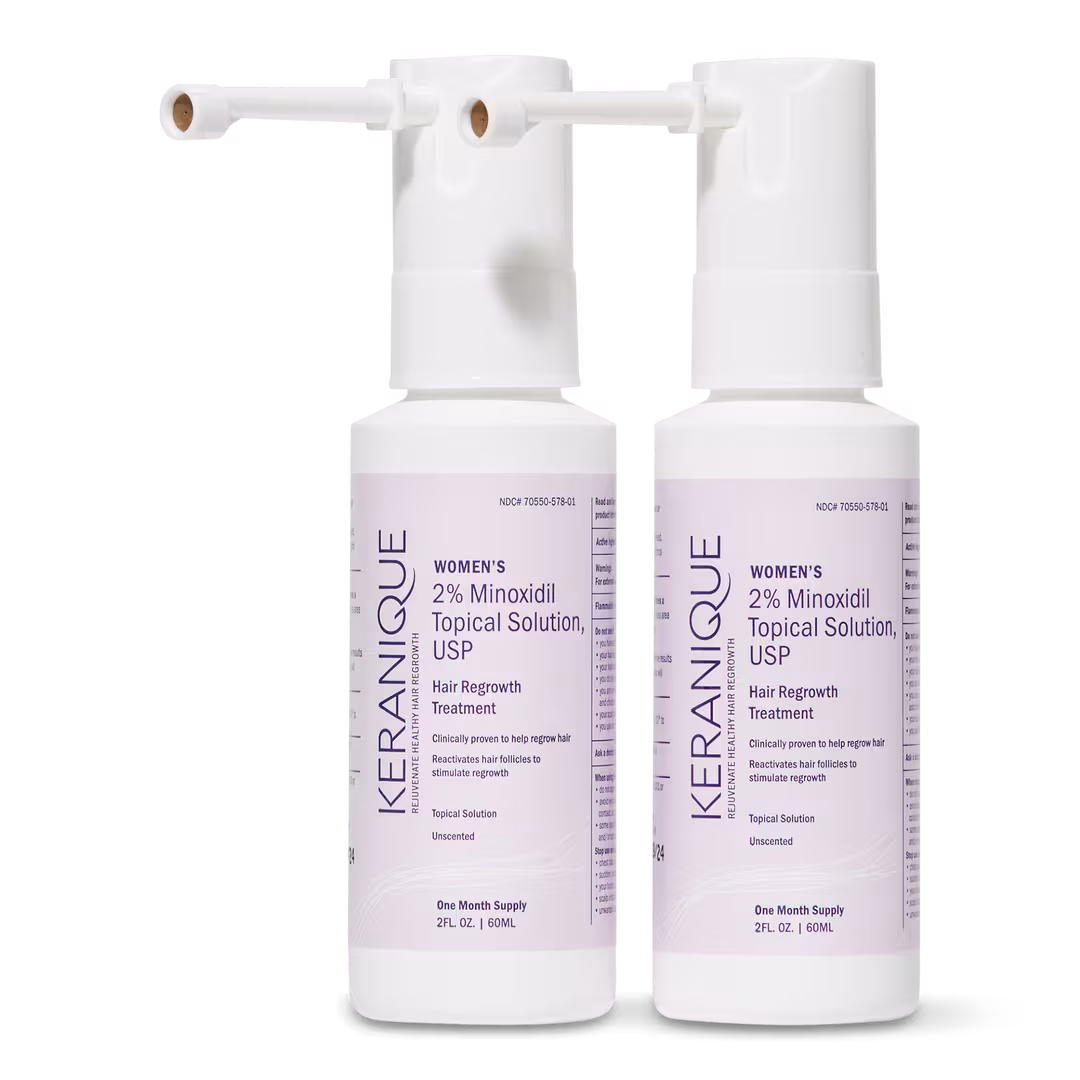 Keranique  Hair Regrowth Treatment For Women - 60 Day Supply