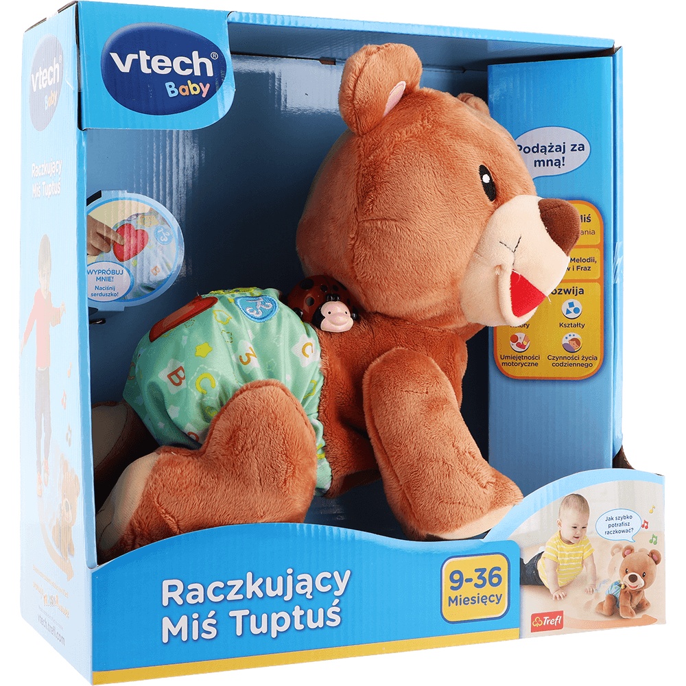 Vtech - Raczkujący Miś Tuptuś