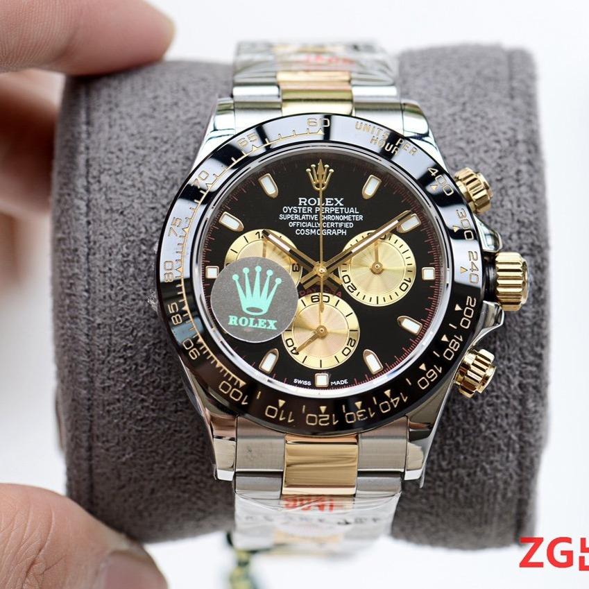 Rolex Watch DAYTONA TWO-TONE BLACK CERAMIC 116523 Watch