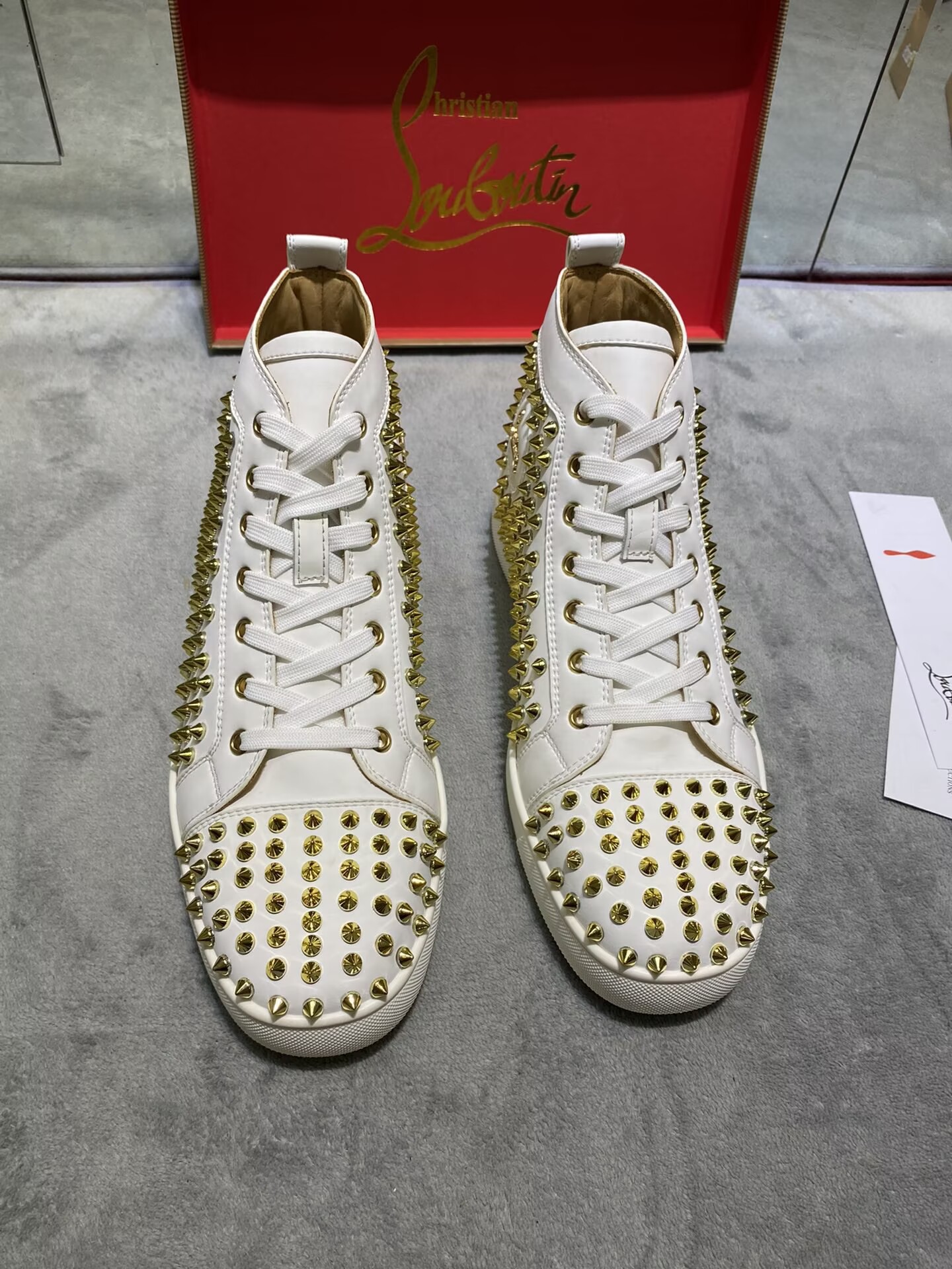 Christian Louboutin Red bottom High-Top - CCSHOES