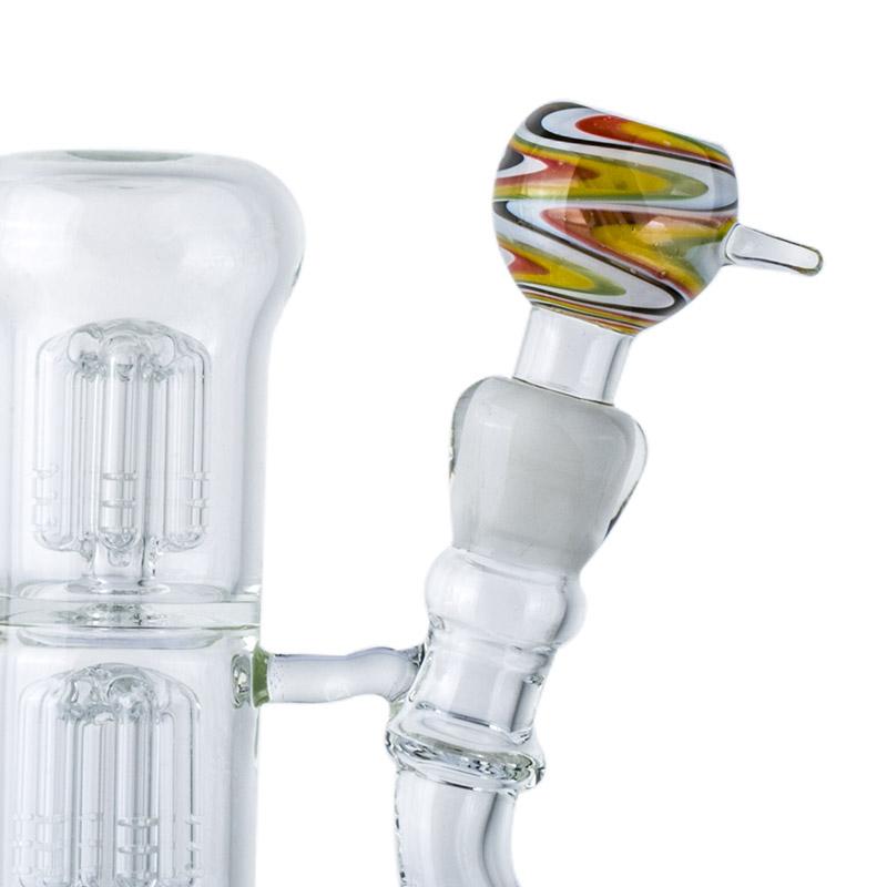 18mm Male Zig Zag Bong Bowl