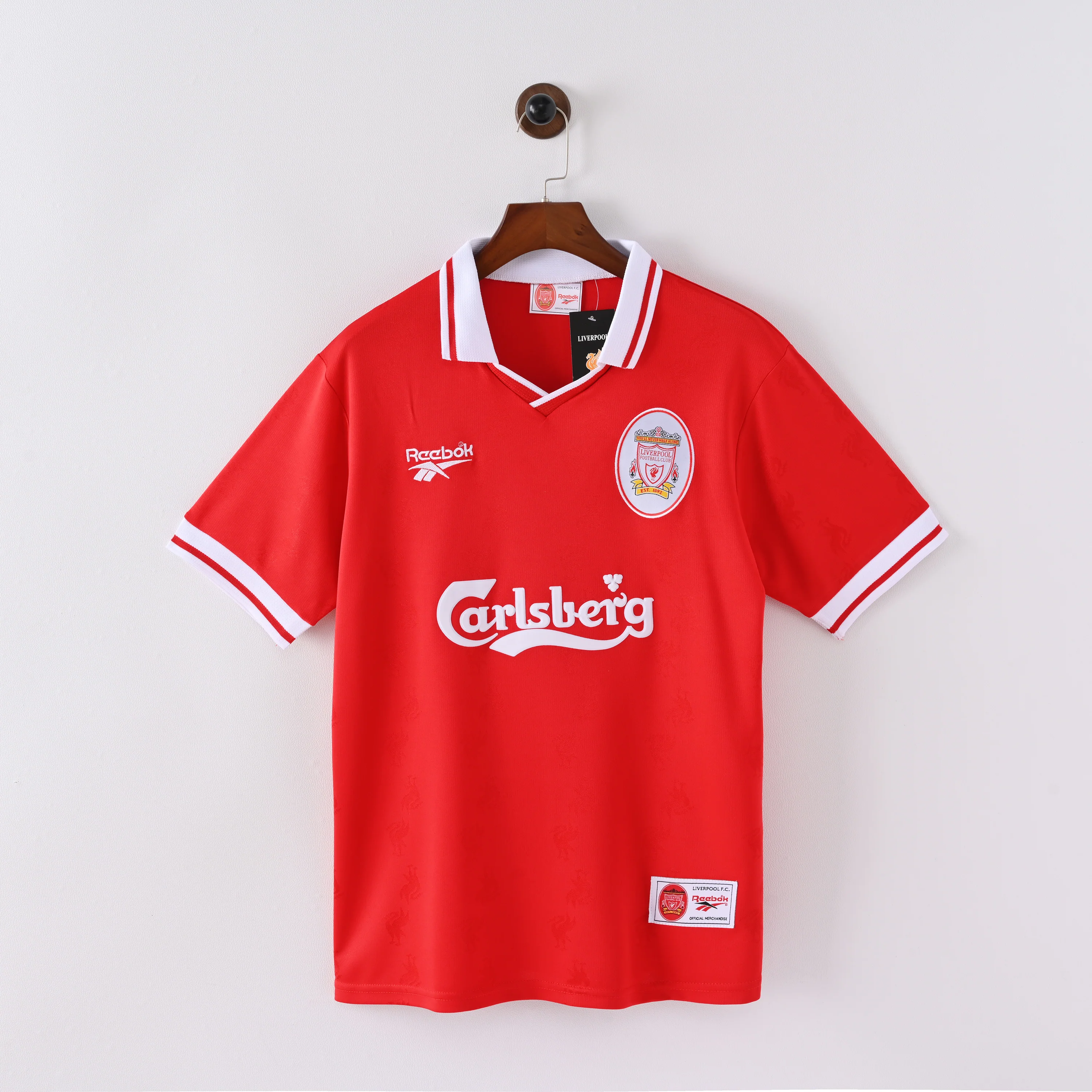 Liverpool Retro Vintage Home Jersey Men 1996-1997