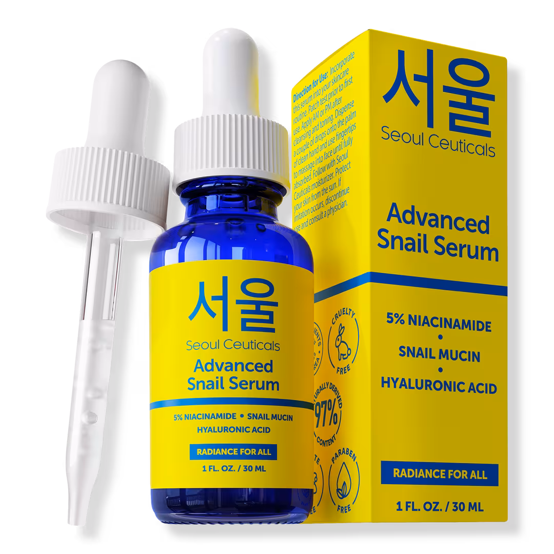 Seoul Ceuticals  Korean Skin Care Niacinamide Advanced Snail Serum