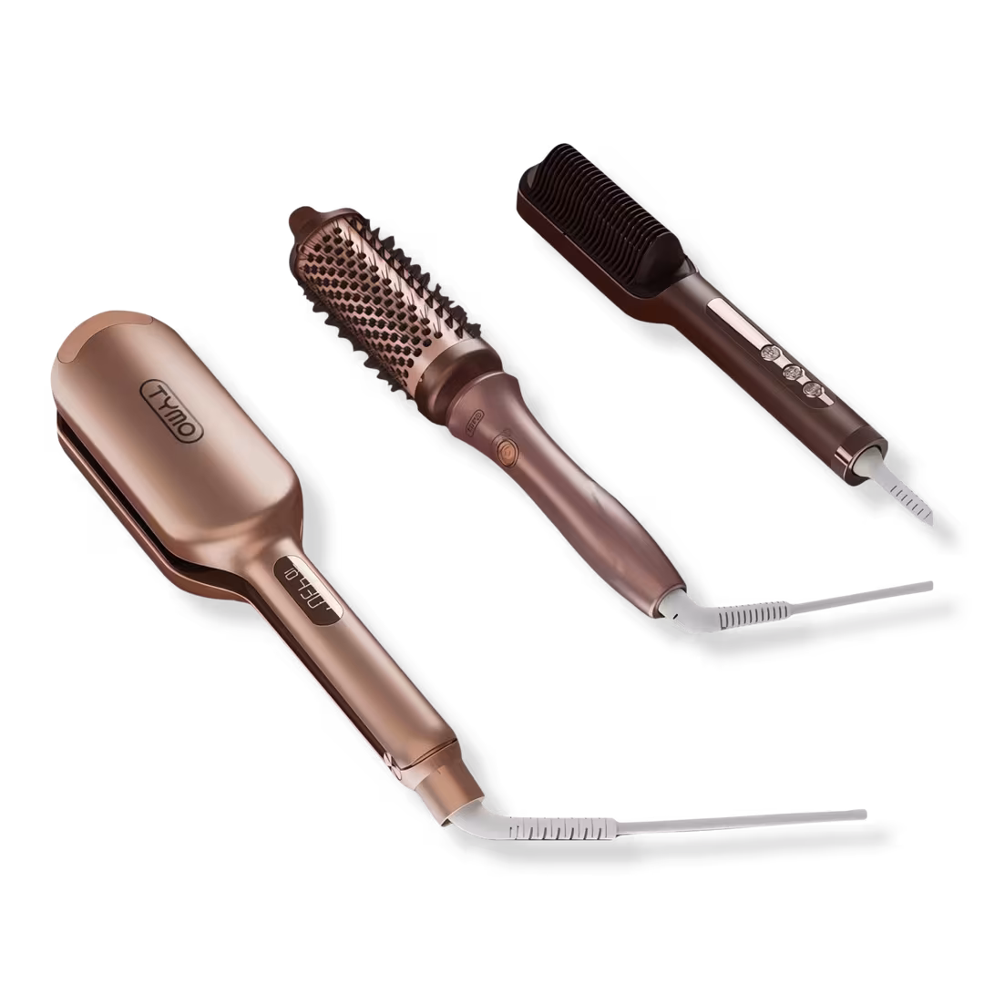 TYMO Beauty  TYMO Limited Edition Set - ROVY Waver & Ring Plus Straightener & STYLUX Thermal Brush
