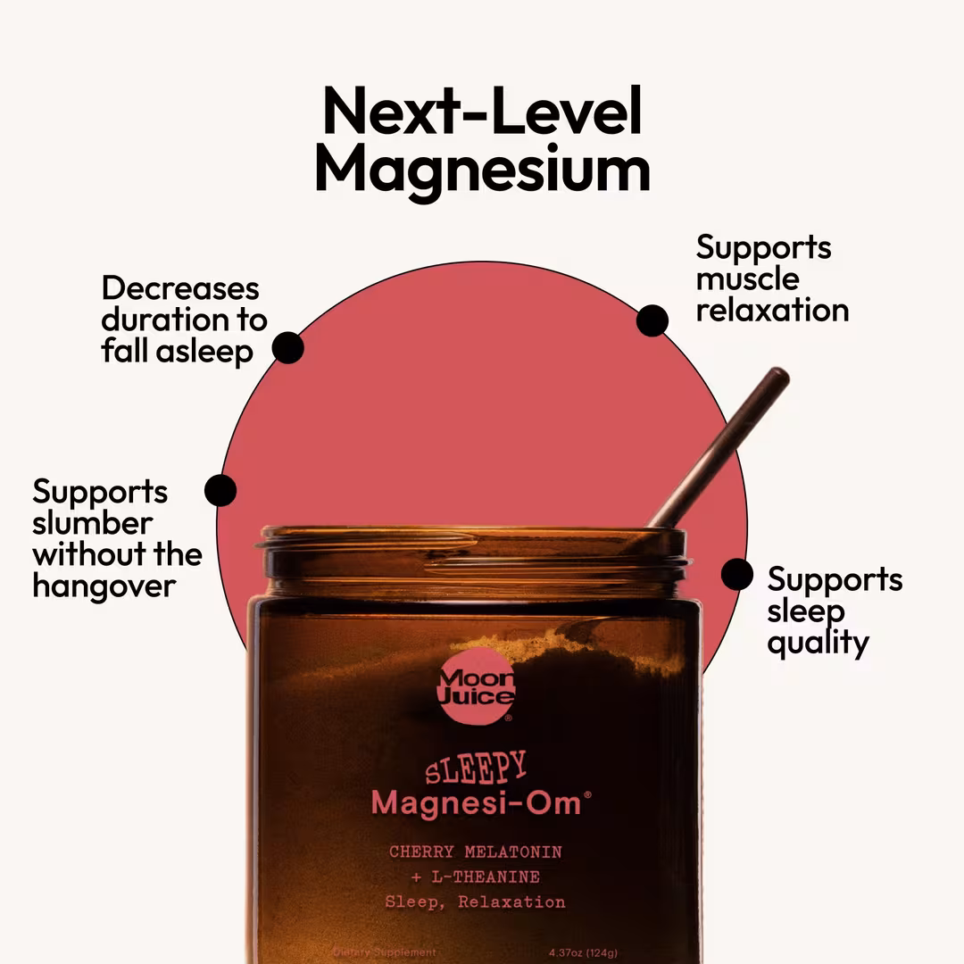 Moon Juice  Magnesi-Om Sleep Supplement with Melatonin