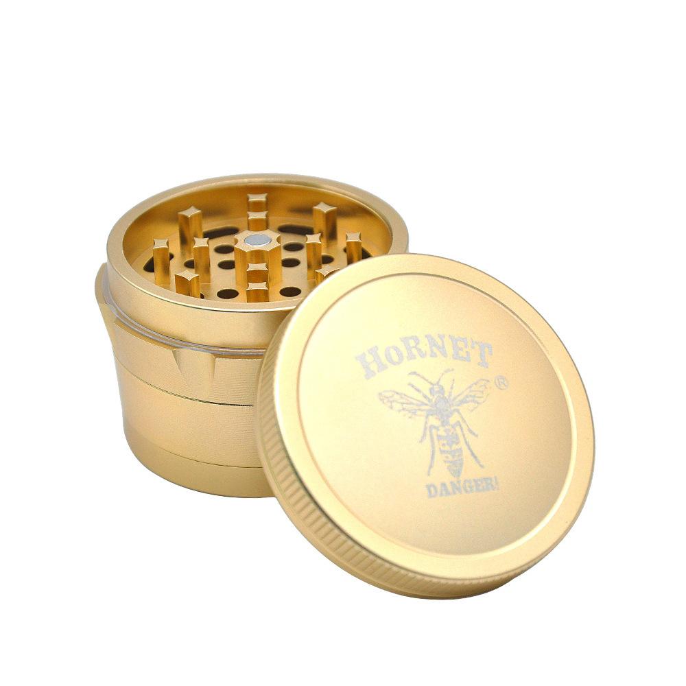 Hornet Herb Grinder 4 Layer 63MM (3 Color)