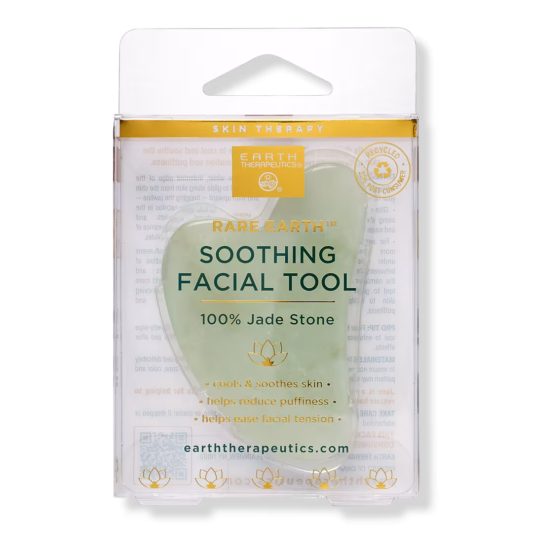 Earth Therapeutics  100% Jade Stone Soothing Facial Tool