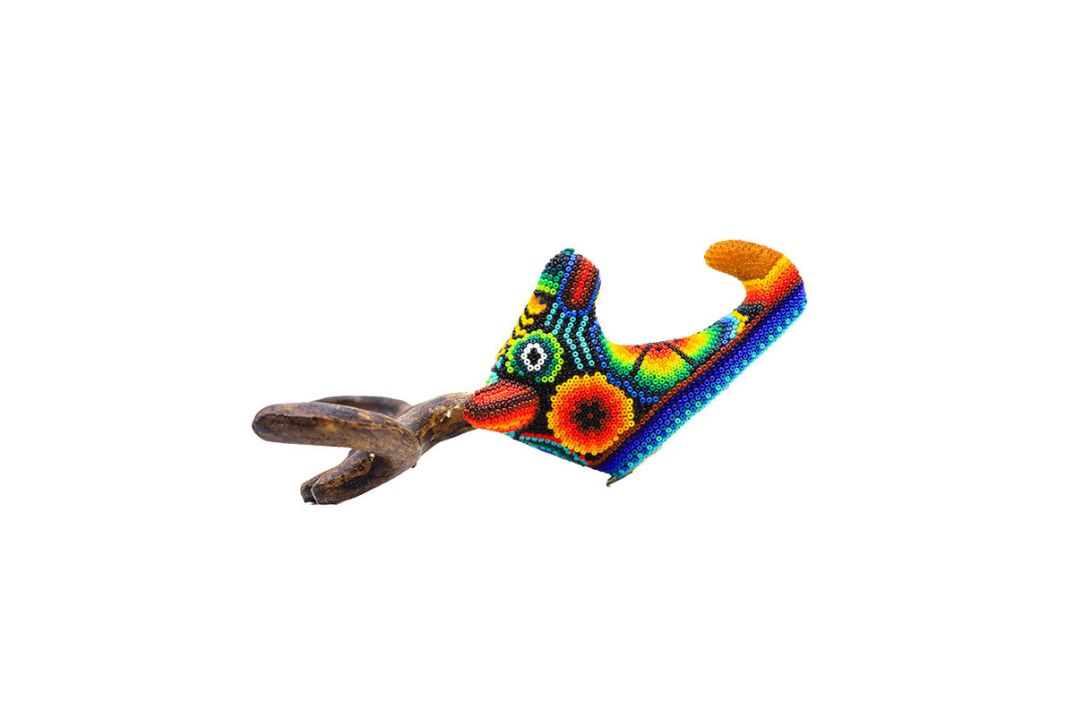 Cabeza de Venado - Obra de Arte Huichol