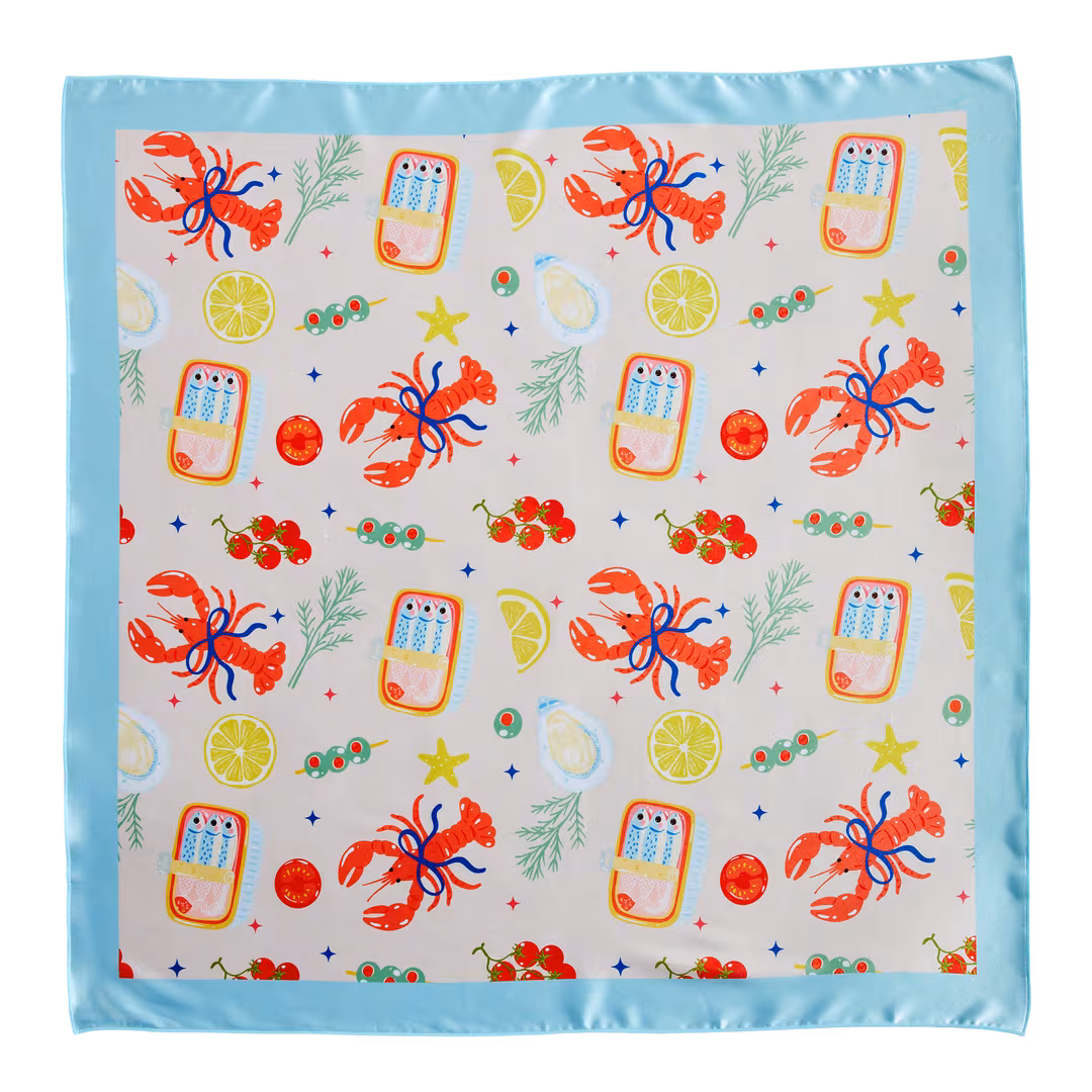 Product-obsessed  Printed Head Scarf