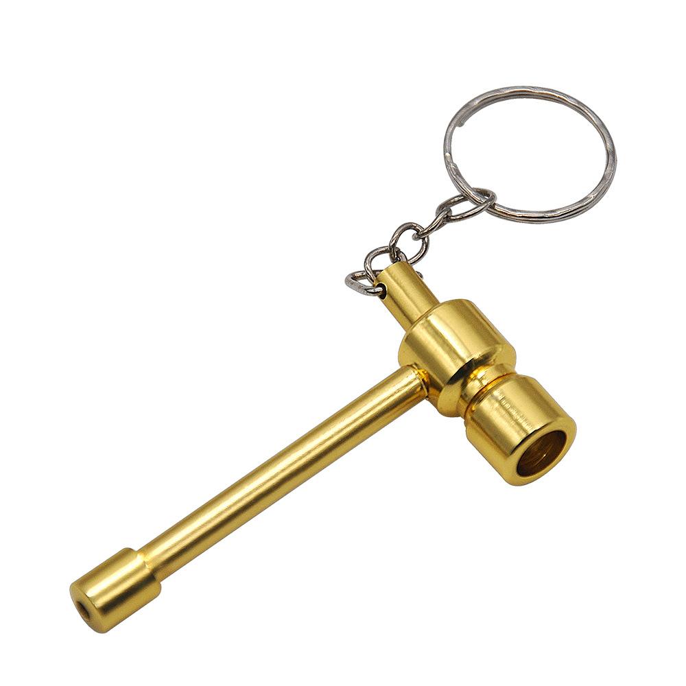 Key Chain Pendant Aluminum Pipe