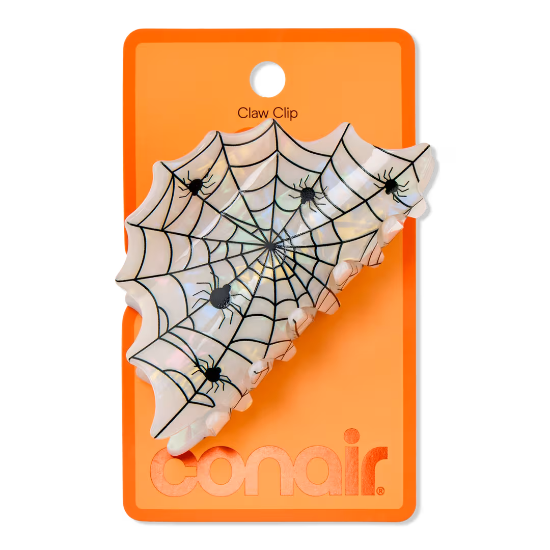 Conair Accessories  Halloween Cobwebs Acrylic Claw Clip