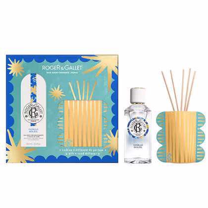 Roger & Gallet Vanille Soleil Wellbeing Eau de Toilette Spray Gift Set 100ML