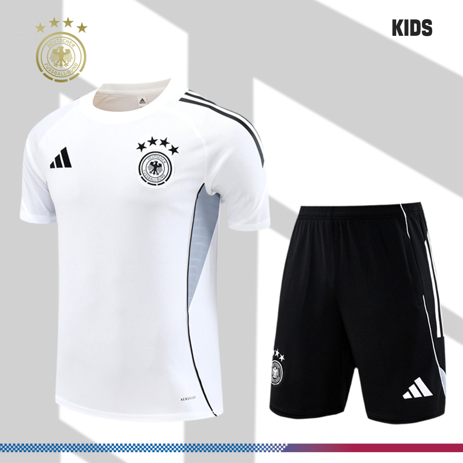 2025/2026 Germany Short Sleeve Training Kit (Kids Kit)