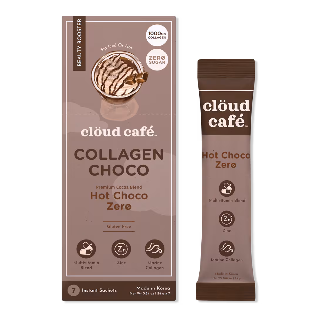 clöud café  Hot Choco Zero Collagen-Infused Beauty Booster
