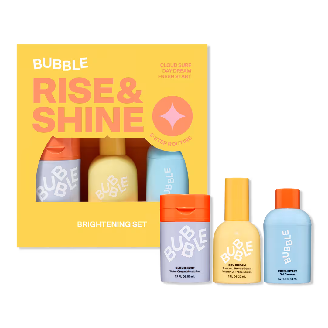 Bubble  Rise and Shine Brightening Set