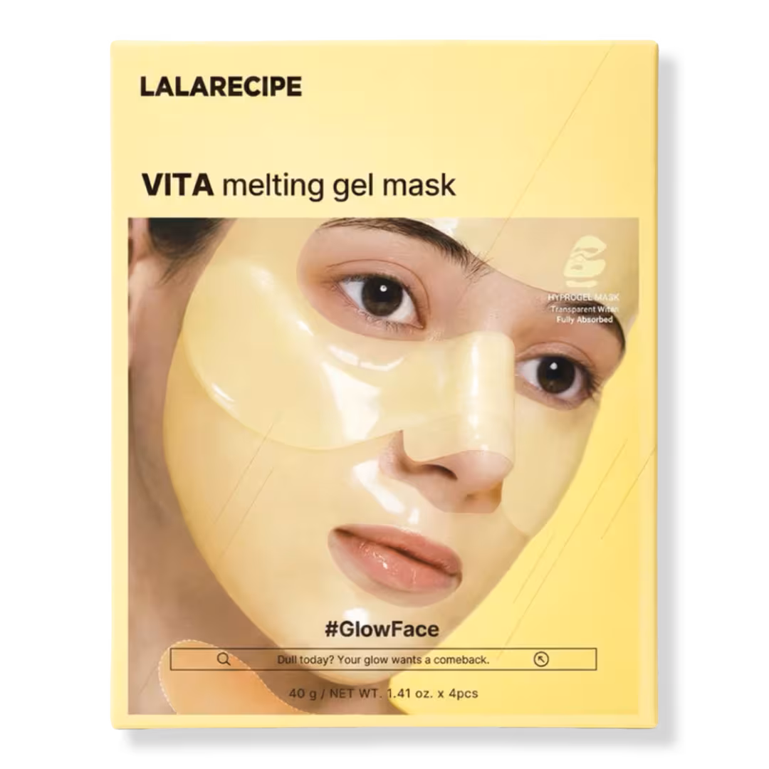 LALARECIPE  Vita C Melting Gel Mask - Set of 4