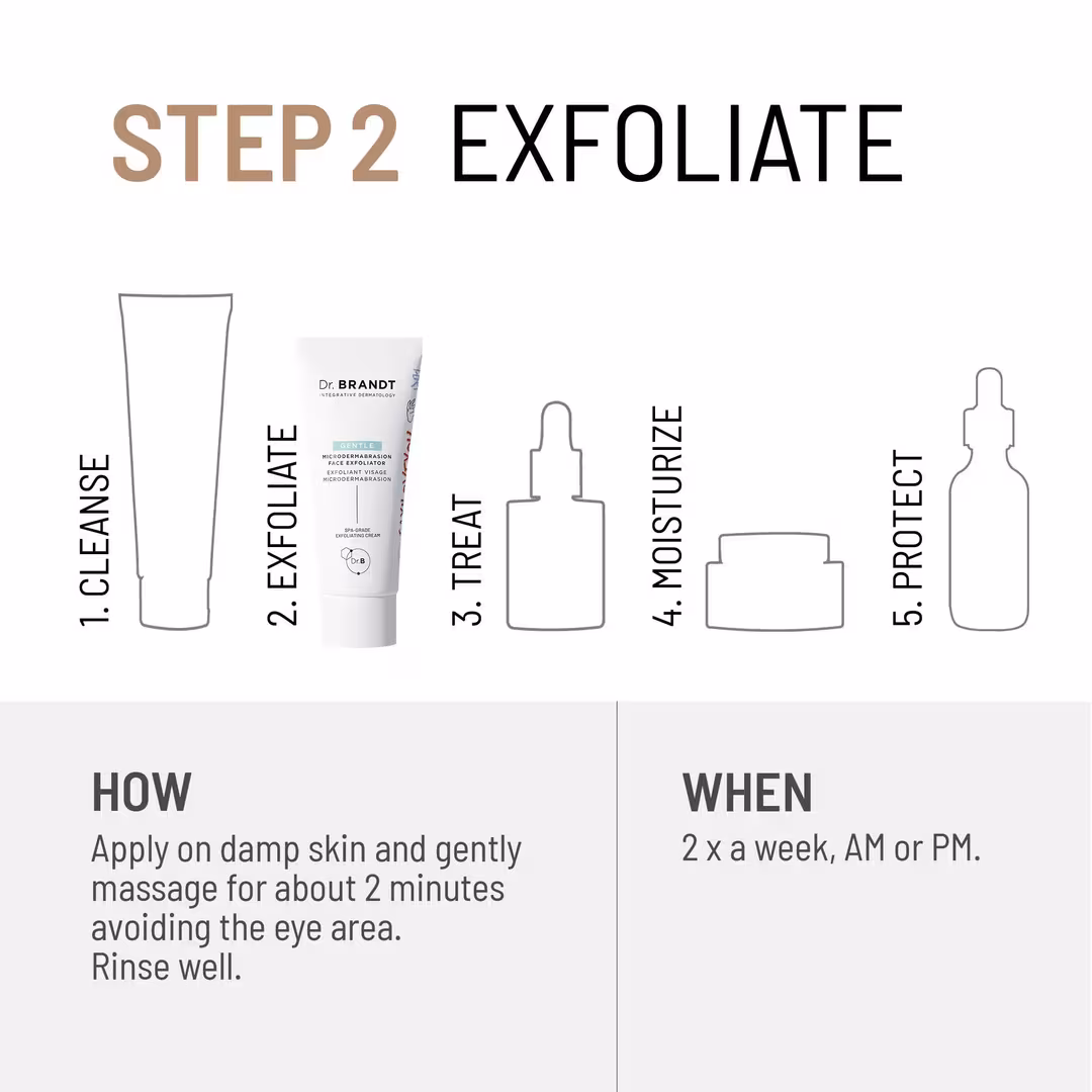 Dr. Brandt  Gentle Microdermabrasion Face Exfoliator