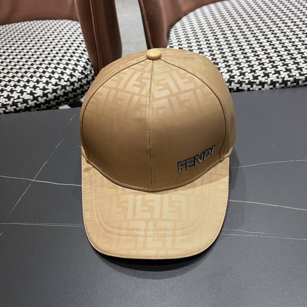 Fendi FF Logo Baseball Cap