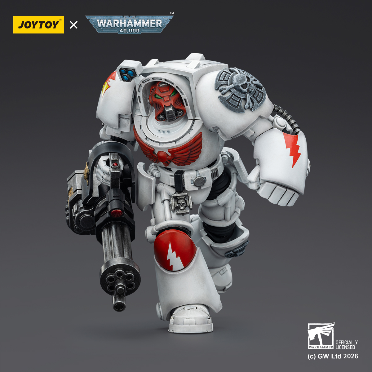 JOYTOY Warhammer 40k 1: 18 White Scars Terminators - JOYTOY WORLD