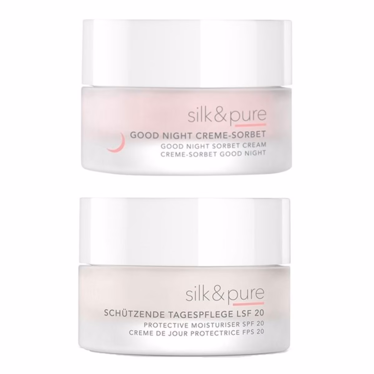 Silk & Pure Tages-und Nachtpflege 2er Set