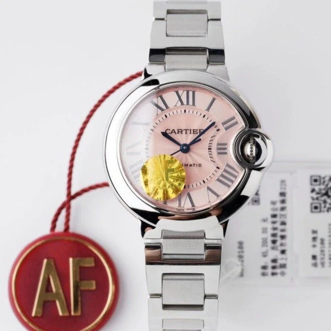 Cartier Watch BALLON BLEU 33MM AUTOMATIC PINK DIAL 2021