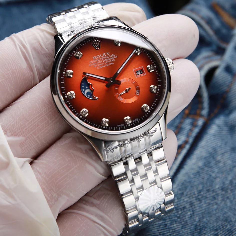 Rolex Watch OYSTER PERPETUAL 39MM DOUBLE SAPPHIRE GLASS MIRROR