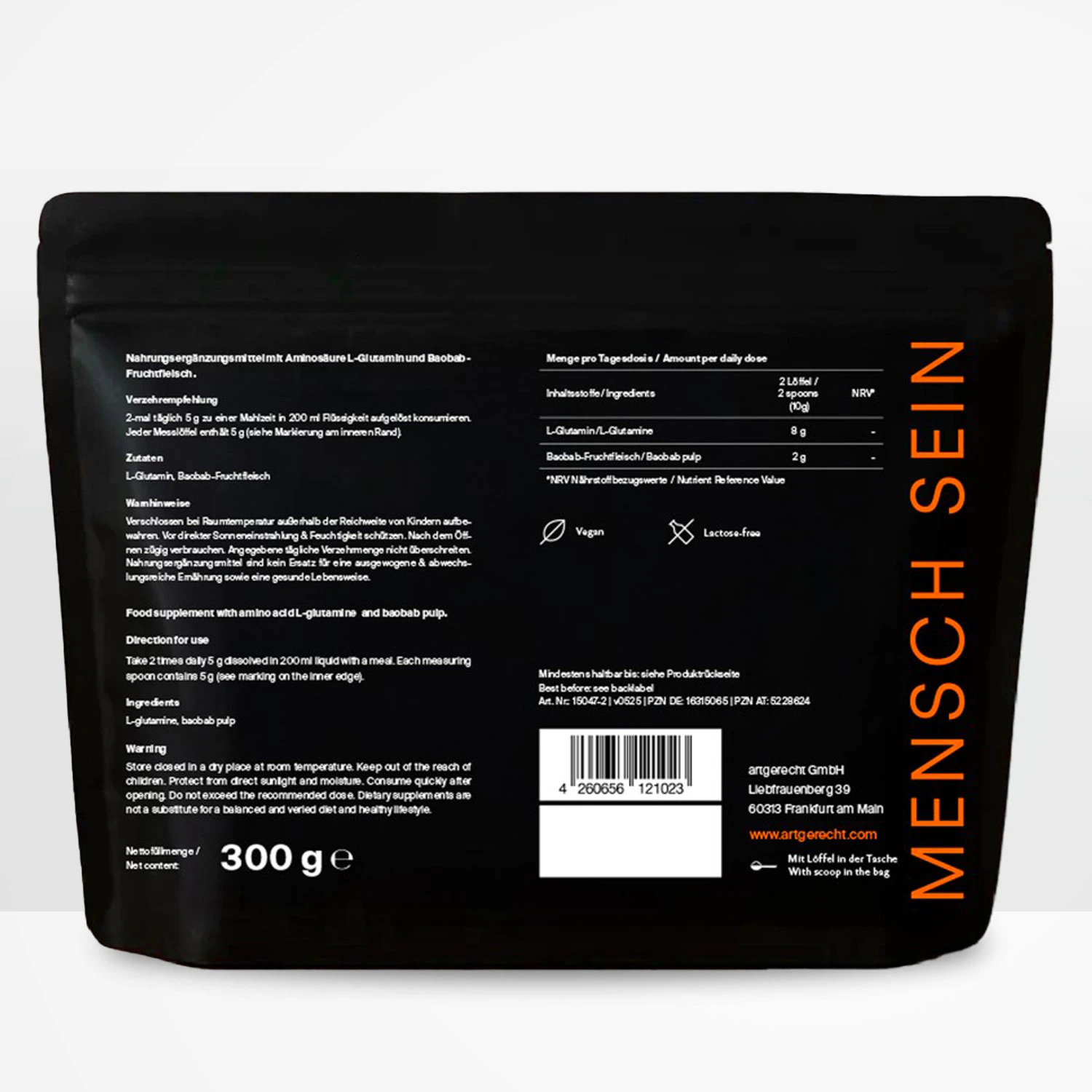 PROTECT - hochwertiges L-Glutamin in Pulverform