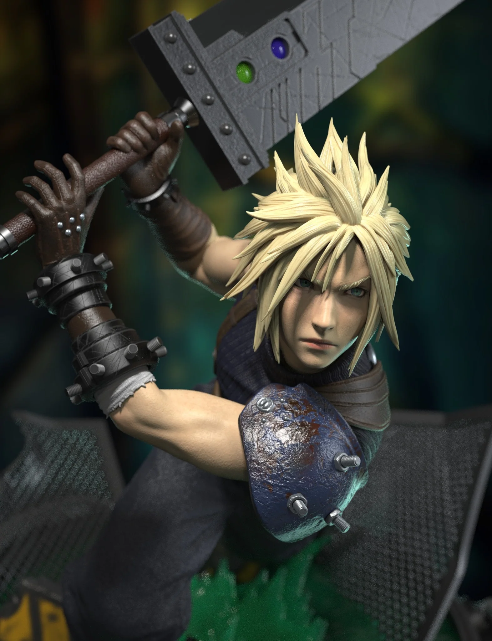 Final Fantasy - Cloud & Sephiroth | 1:4 Resin Statue | von Solar Studio