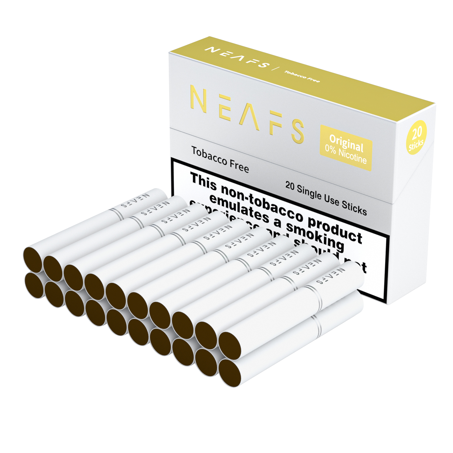 Neafs Tobacco Sticks – 0% Nicotine(One box - 200 pieces)
