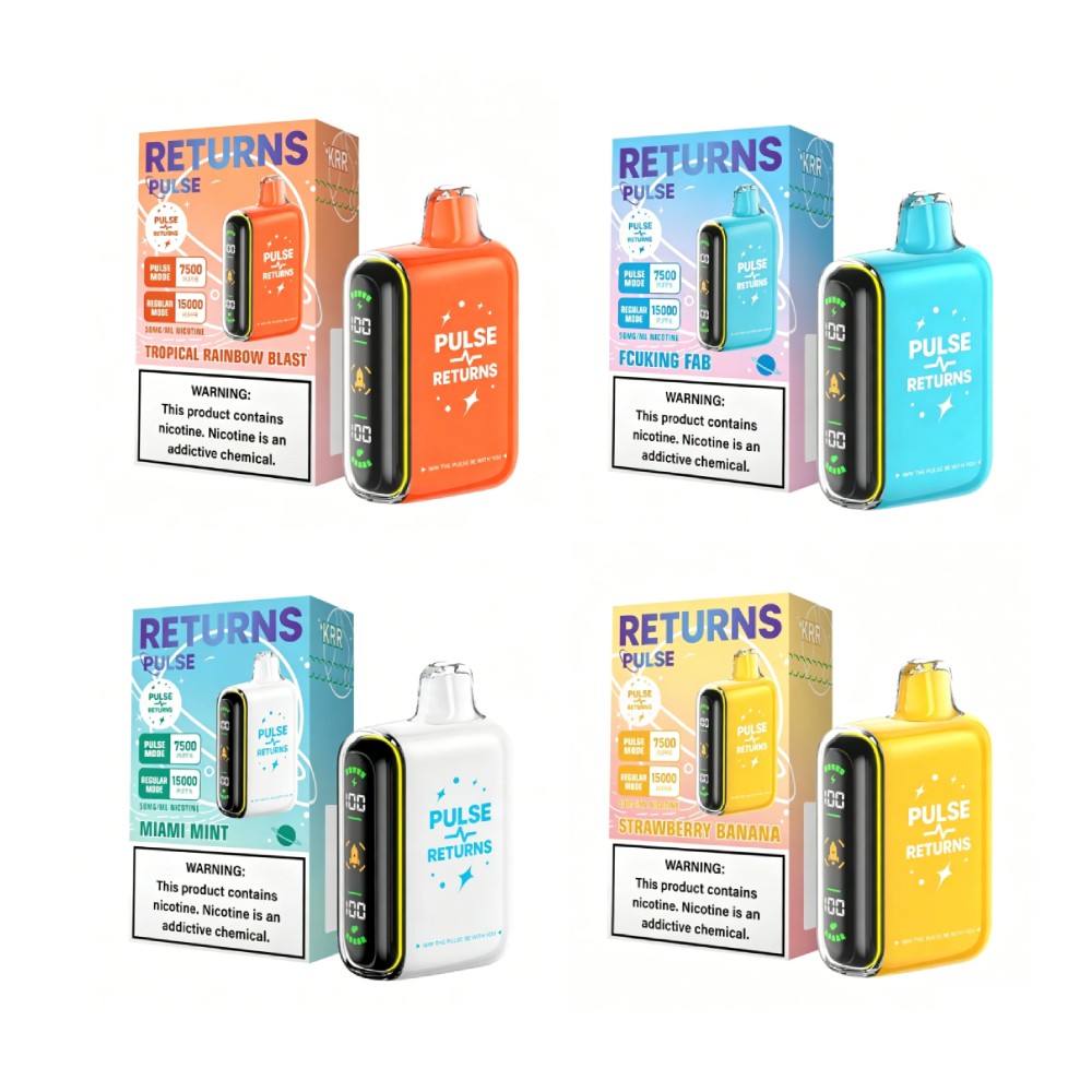 Pulse Returns 15K 50mg Disposable Vape